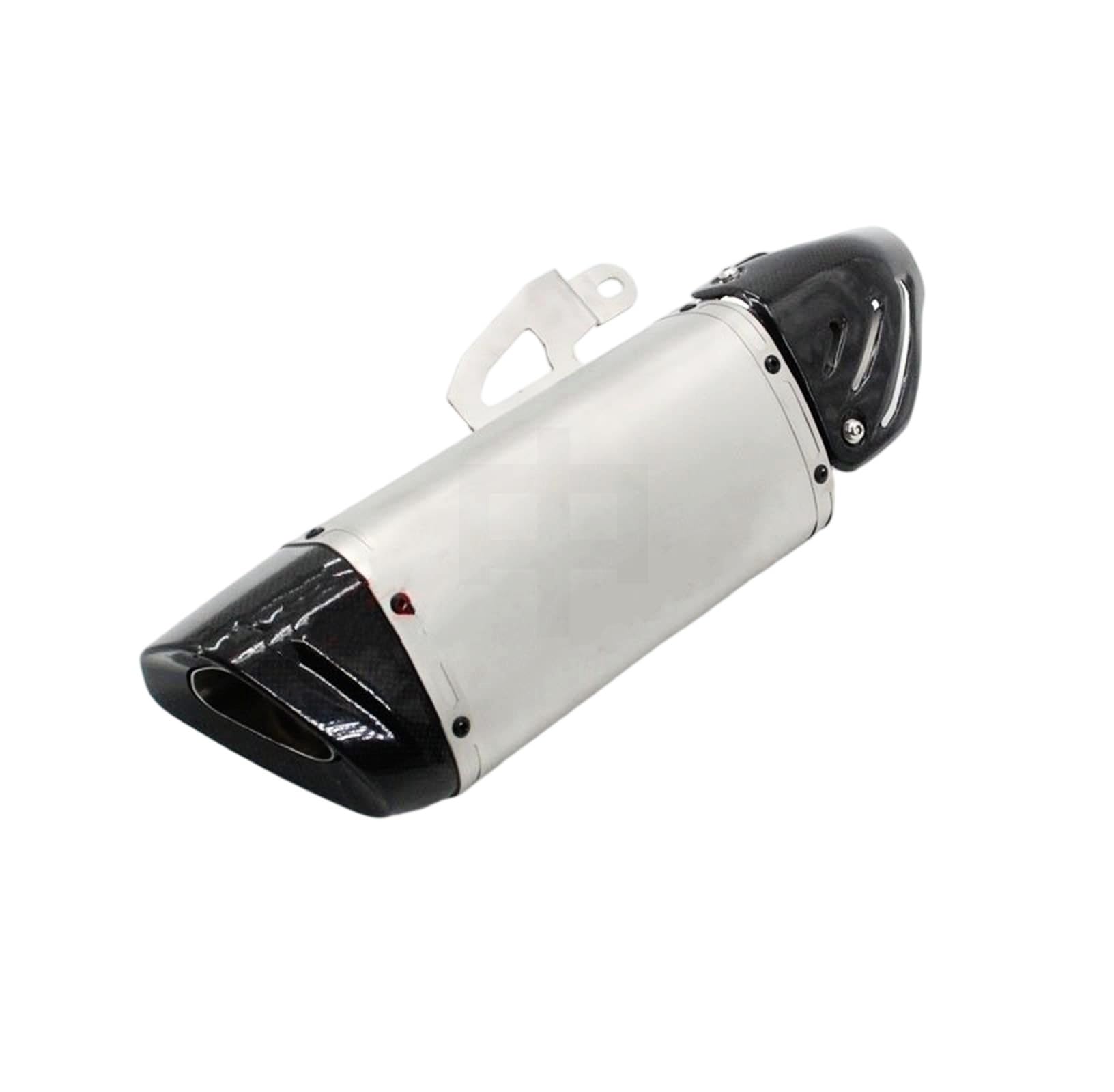 Silenciador de Para Escape Motocicleta Para S1000RR 2019-2022, Tubo Para 61mm, Slip On Modificado Fibra Carbono Slip on moto