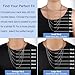 Jewlpire 925 Sterling Silver Chain Necklace for Women, 1.1mm Cable Chain Necklace Silver Chain for Women Comfortable Women's Chain Necklace 18 Inch