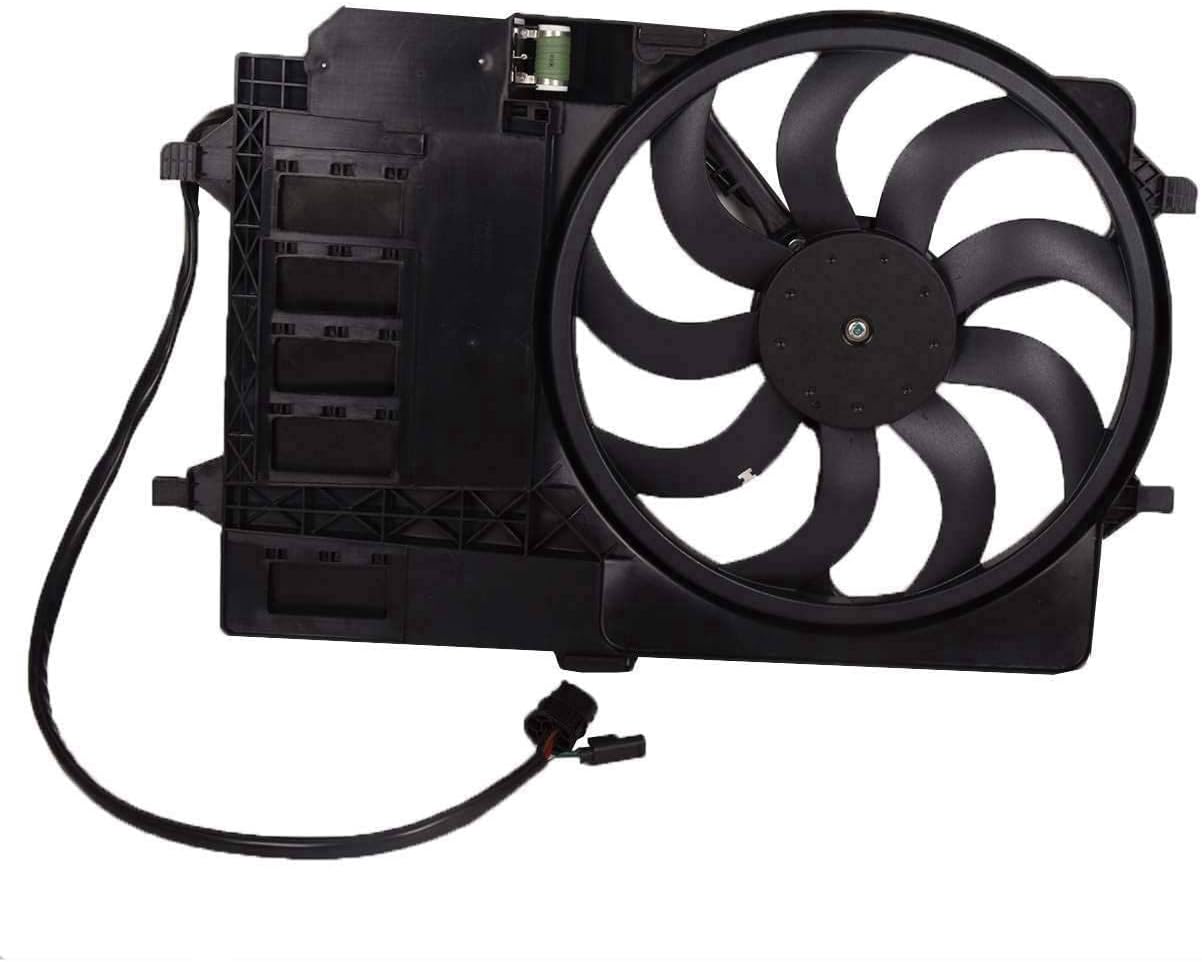KT 17101475577 Front Radiator Cooling Fan Motor Assembly