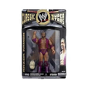 WWE – 2007 – Classic Super Stars – Series 15 – Razor Ramon Action Figure – w/ Championship Belt – Limited Edition – Mint – Collectible