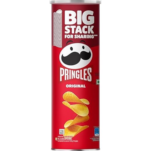 Classic Salted Potato Chips Can