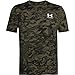 UA ABC Camo Short Sleeve T-Shirt - Black - Large