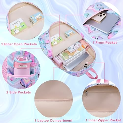 Image of BANQLYN 16-Inch Kids Backpack for Boys & Girls,Preschool Backpack for Kids Girls Small Backpack Purse Kindergarten School Book bags for Toddler Travel,Perfect for School Backpack
