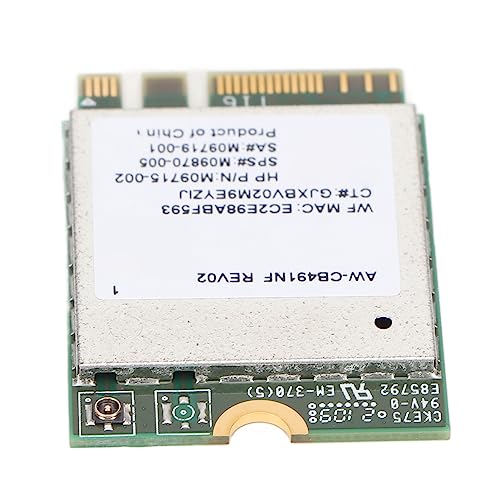 Gavigain RTL8821CE WiFi Card, tarjeta de red inalámbrica con interfaz M.2 y soporte BT4.2 de alta velocidad para laptop miniatura 5