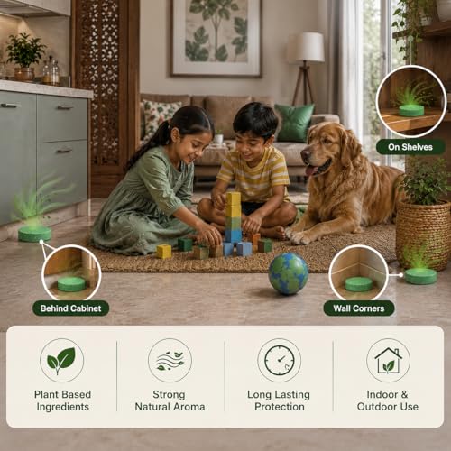 Image of Go Garden Natural Rat Repellent Balls for Car & Home Pack of 10 | Rodent Repellent for Car Engine, Wiring & Interiors | Mice & Rat Control for Home, Garage, Garden & Outdoor Areas