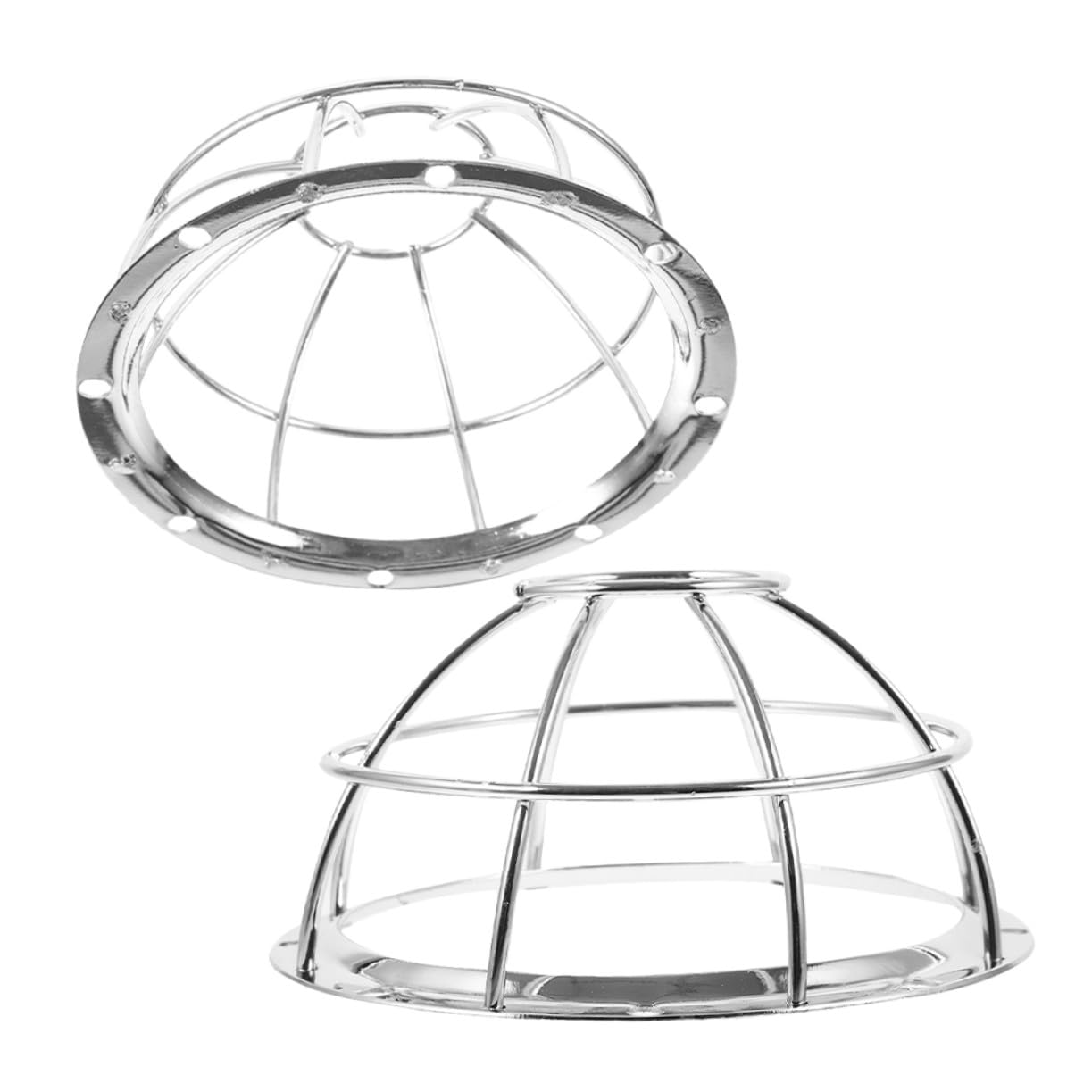 Yardenfun 10 Pièces Protection Détecteur Acier Inoxydable Garde Fil et Polyvalente pour Capteurs de Fumée Usage Domestique et Commercial