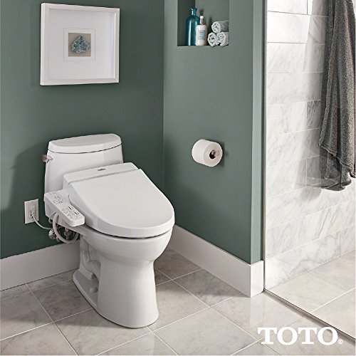 TOTO-SW201401-A100-WASHLET-Electronic-Bidet-Toilet-Seat-with-SoftClose-Lid-Elongated-Cotton-White