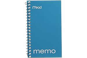 Mead 3x5 Small Notebook, Essential for Jotting Down Notes and Reminders