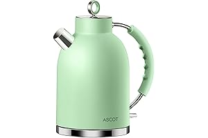 Electric Kettle ASCOT: Retro-Style Elegance for Your Hot Beverage Needs