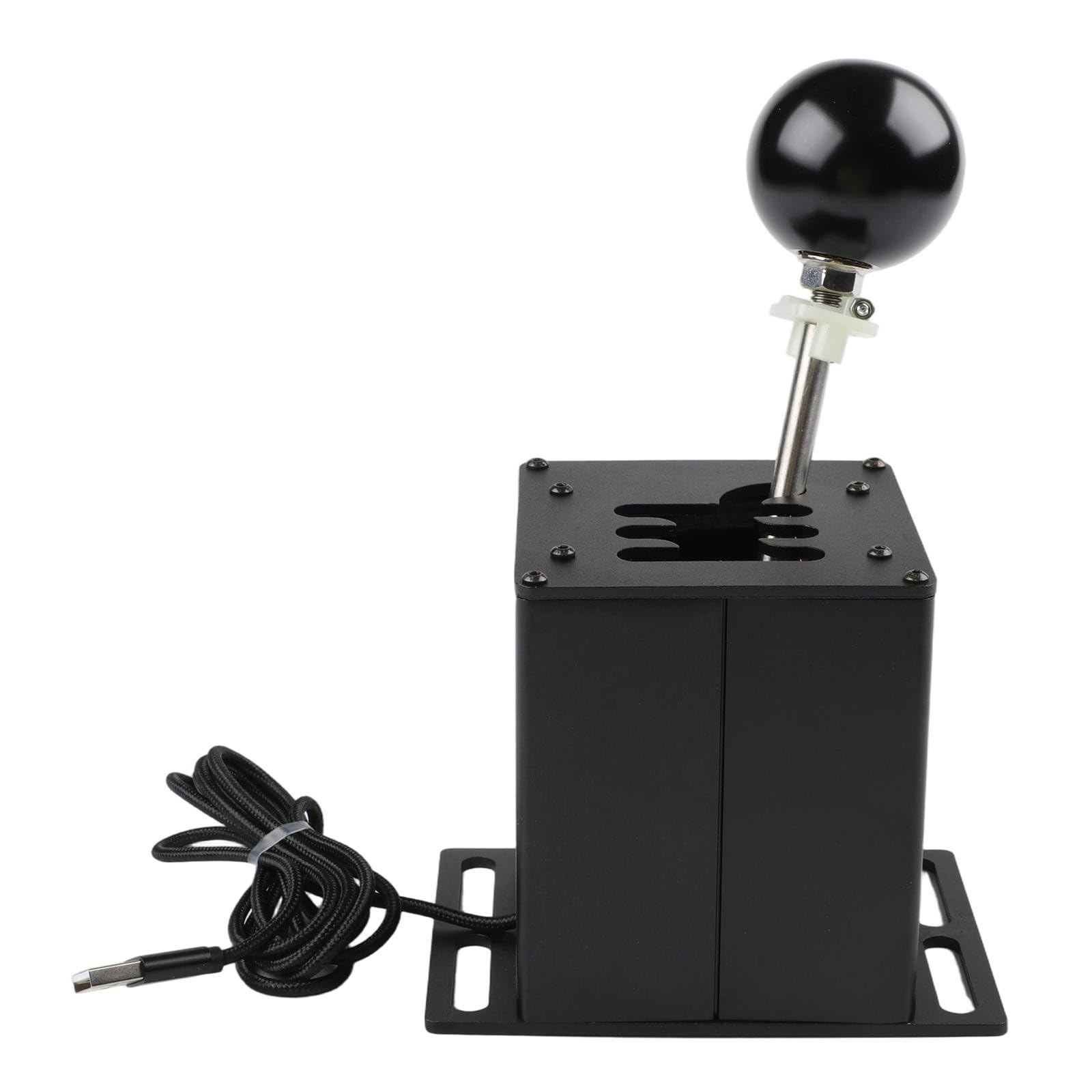 Lapiglo Levier de vitesse H 8 vitesses en aluminium compatible avec Logitech G29 G27 G25 et Thrustmaster T300 T500 Sim Racing Wheel