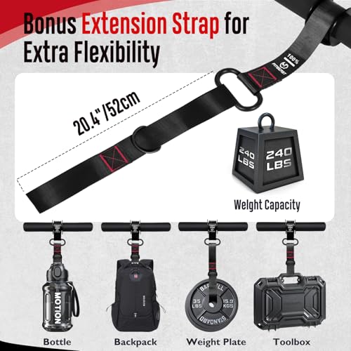 FitBeast Forearm Strengthener & Forearm Exerciser, Wrist Roller with Thicker Handle, Forearm Strength Trainer with Adjustable Strap - Ideal for Grip Strength, Muscle Building, Rehabilitation - Image 5