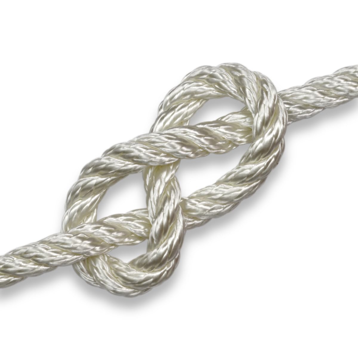 Corderie Italiane 006070832 Gherlino Cima per ormeggio, Diametro 10 mm, 50 metri, bianco