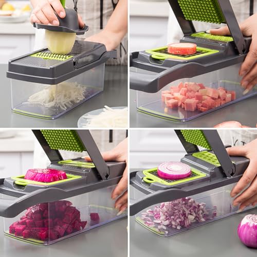 Mandolina para Verduras con Cortador y Rallador miniatura 3