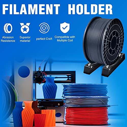 Image of Weewooday 12 Set 3D Printer Filament Spool Holder Filament Holder | Fits All Spools of Any Size and All Types for PLA /ABS /TPU /Other 3D Printing Materials