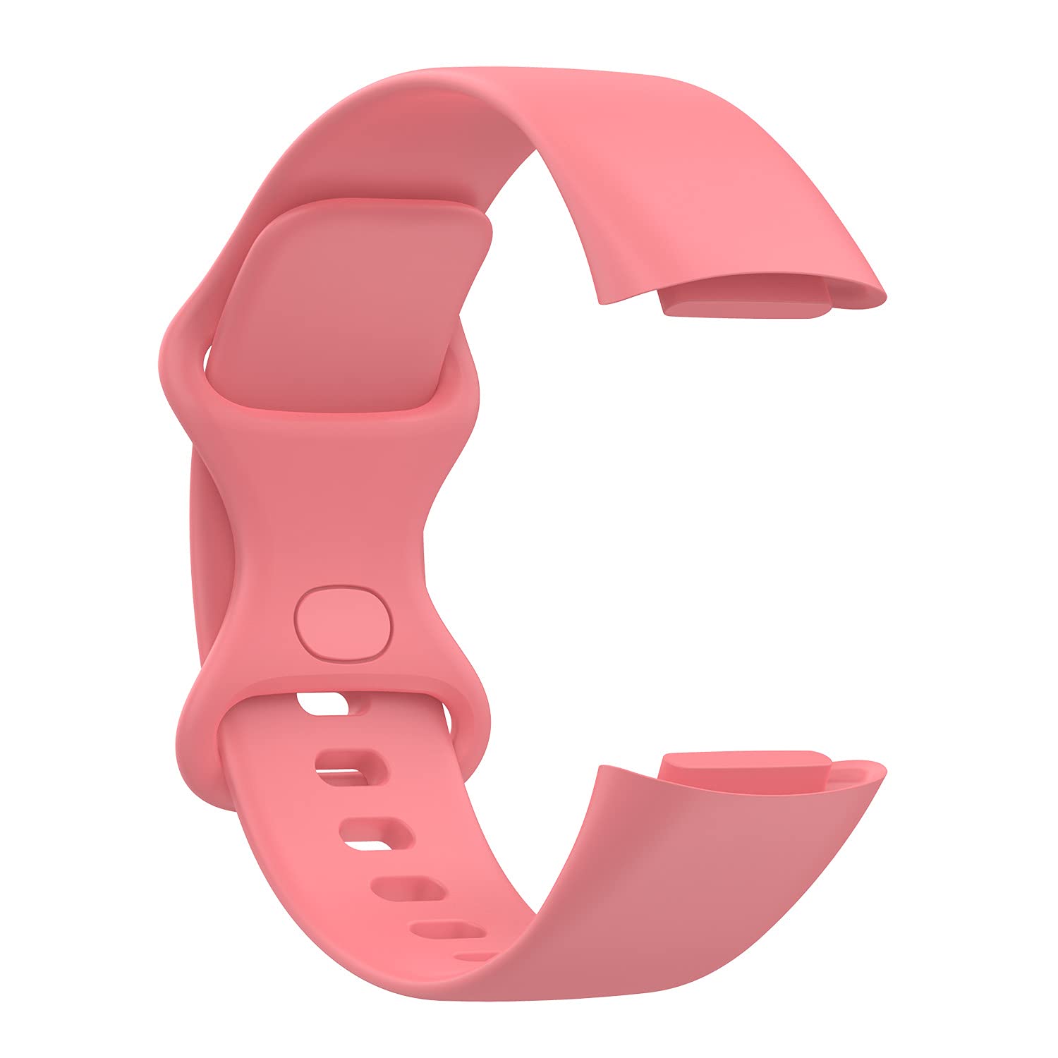 Wownadu Straps Compatible for Fitbit Charge 5 / Charge 6 Strap Men Women,Accessories Sport Silicone Replacement Wristband Red - Image 2