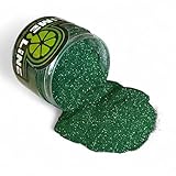LiME LiNE Sprayable Metal Flake Paint Additive: Solvent Resistant Glitter for Automotive Custom Painting (Green)