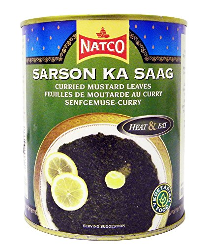 Natco - Sarson Ka Saag - feuilles de moutarde au curry - 800 g