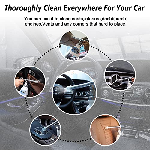 image for Car Cleaning Gun, CARFKA High Pressure Car Detailing Wash Gun 1L Foam 