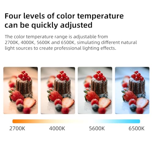 Image of INKEE Inflatable LED Tube Light GCA20U,20W USB BI-Color Temperature Tube Lights with 2700K,4000K,5600K and 6500K 320 Full-Spectrum Lamp Beads CRI 95+ Photography Light Stick
