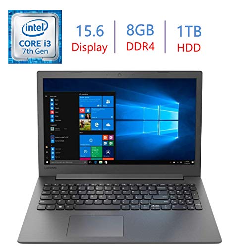 Lenovo IdeaPad 330 15.6" HD Business Laptop, Intel Dual-Core i3-8130U Up to 3.4GHz (Beat i5-7200U), 8GB DDR4, 1TB HDD, 802.11ac, Bluetooth, HDMI, Windows 10