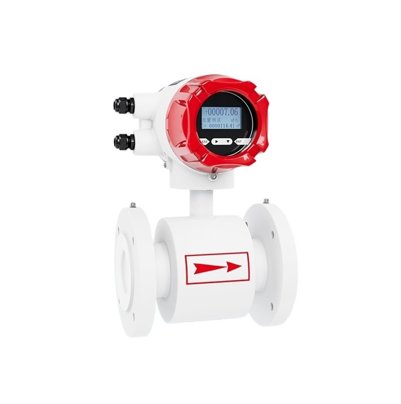 Medidor de Flujo electromagnético dn50/80/100/150/200/300/600 Sensor de tubería Dividida de una Pieza(DN32)