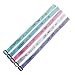 Yleena 25 (2 Dozen Plus 1) 5 Pastel Colors, WWJD Bracelets - What Would Jesus Do Woven Wristbands Per Pack - Religious Christian WWJD Bracelet for fundraisers Perfect for Men Women Boys and Girls