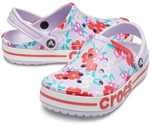 Image of Crocs Unisex-Adult Bayaband Printed Clog Clog