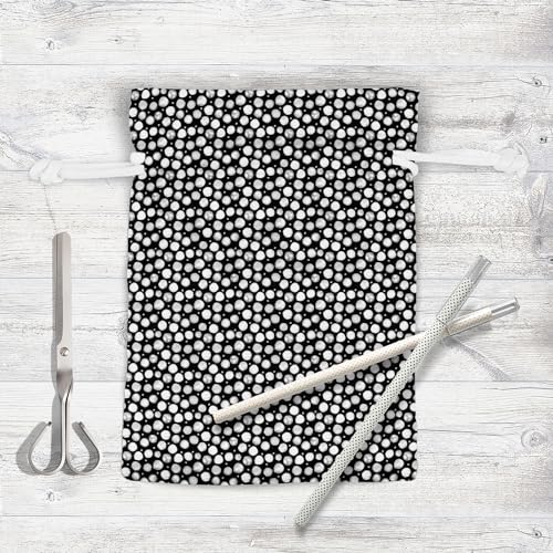 Image of ArtzFolio Painted Circles | Pouch Wrist Potli Bag | Bag for Weddings & Casual Parties