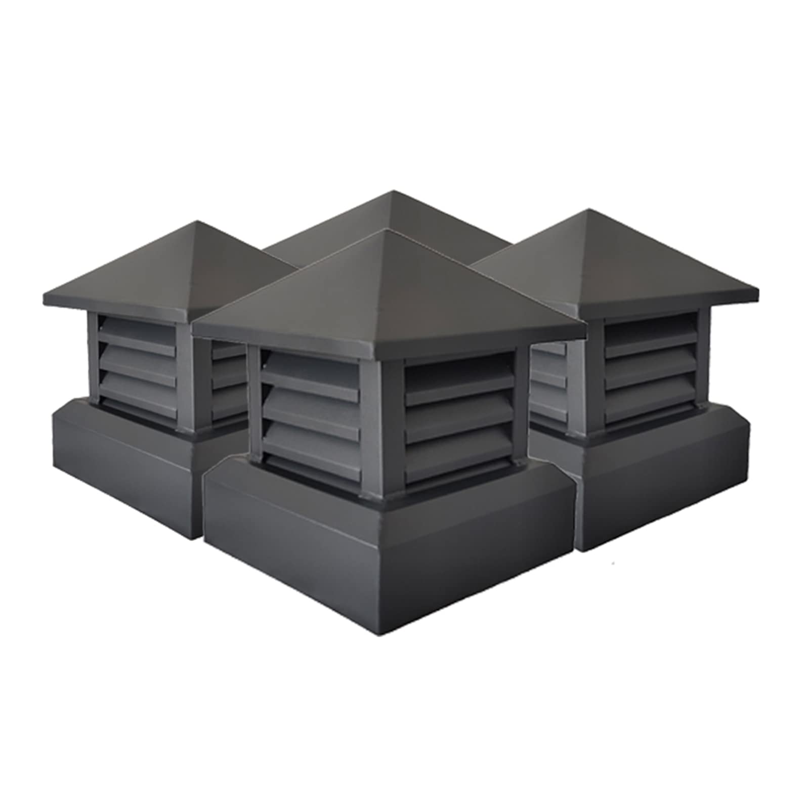 Osłona komina, Nasada kominowa, Odporna na deszcz Villa i Dach Aluminium Nasada kominowa Louvre Model Anti-Inversion Ventilating Rura Narzędzie