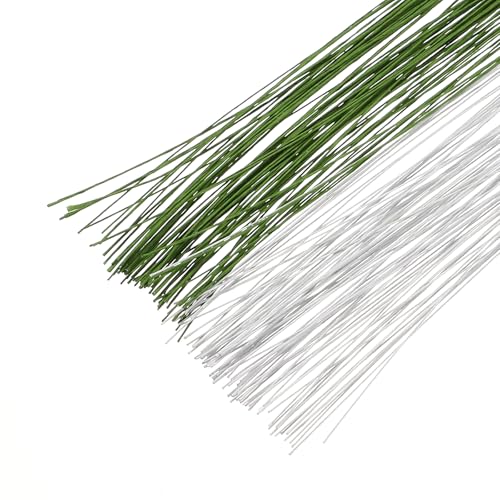 Alambre para flores de hierro envuelto en papel para evitar daños en manualidades