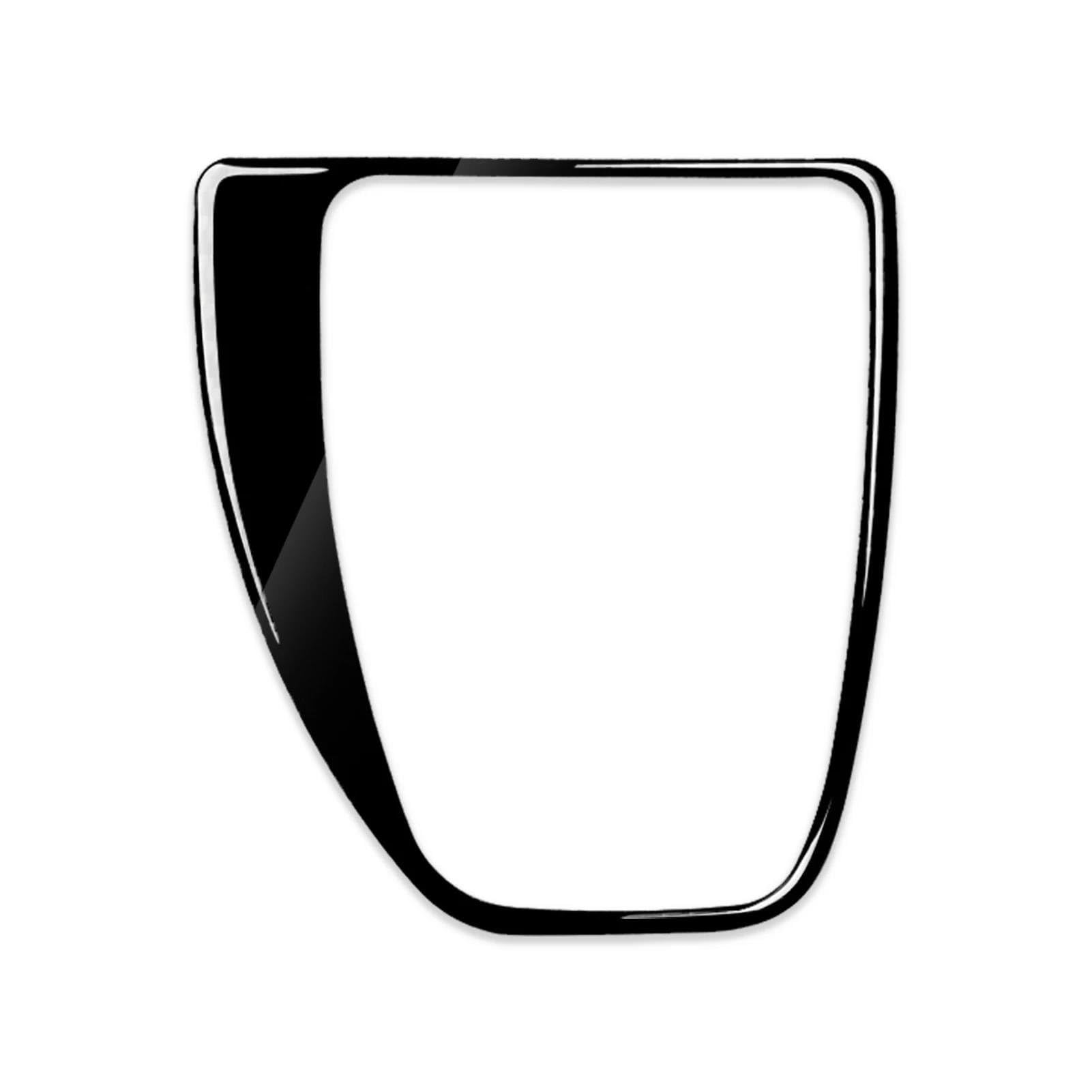 Qibbei Black Lhd Car Modification Decoration Interior Accessories Gear Panel Trim Sticker For 5 Series E60 2008 2009 2010 Stickers(Black Lhd)