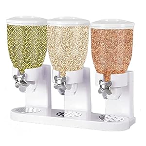 Gimly Potrójny Dozownik Płatków 9313 Biały