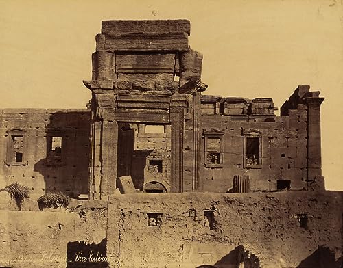 Poster Palmyre Syrie Félix Bonfils décoration murale antique