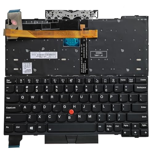 Clavier Thinkpad X13 Gen 1 rétroéclairé US pour réparer votre ordinateur