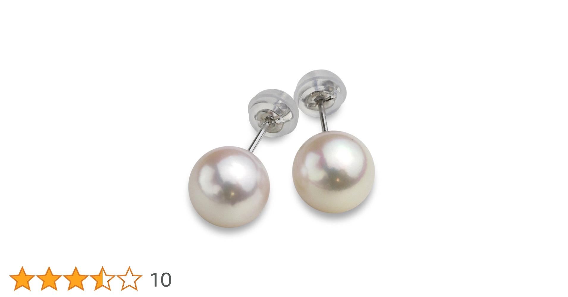 ピアス　k18wg あこやパール 楽天市場】あこや真珠 ピアス 8.5-9.0mm K18YG/K18WG パール