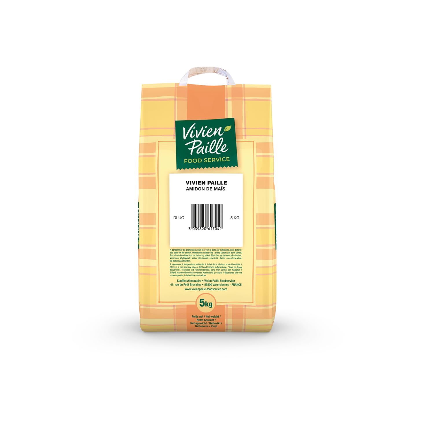 VIVIEN PAILLE Maismehl – ​​5-kg-Beutel | Mehl für Tortillas, Polenta, Brot und Gourmet-Rezepte