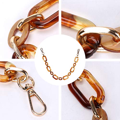 EXCEART AlÃ§as de Bolsa de AcrÃ­lico AlÃ§as de Corrente para Bolsas de MÃ£o para VocÃª AlÃ§as de Tot