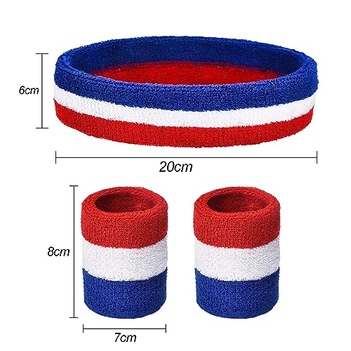 SamHeng 6 Pieces Sweatband Set - Image 2