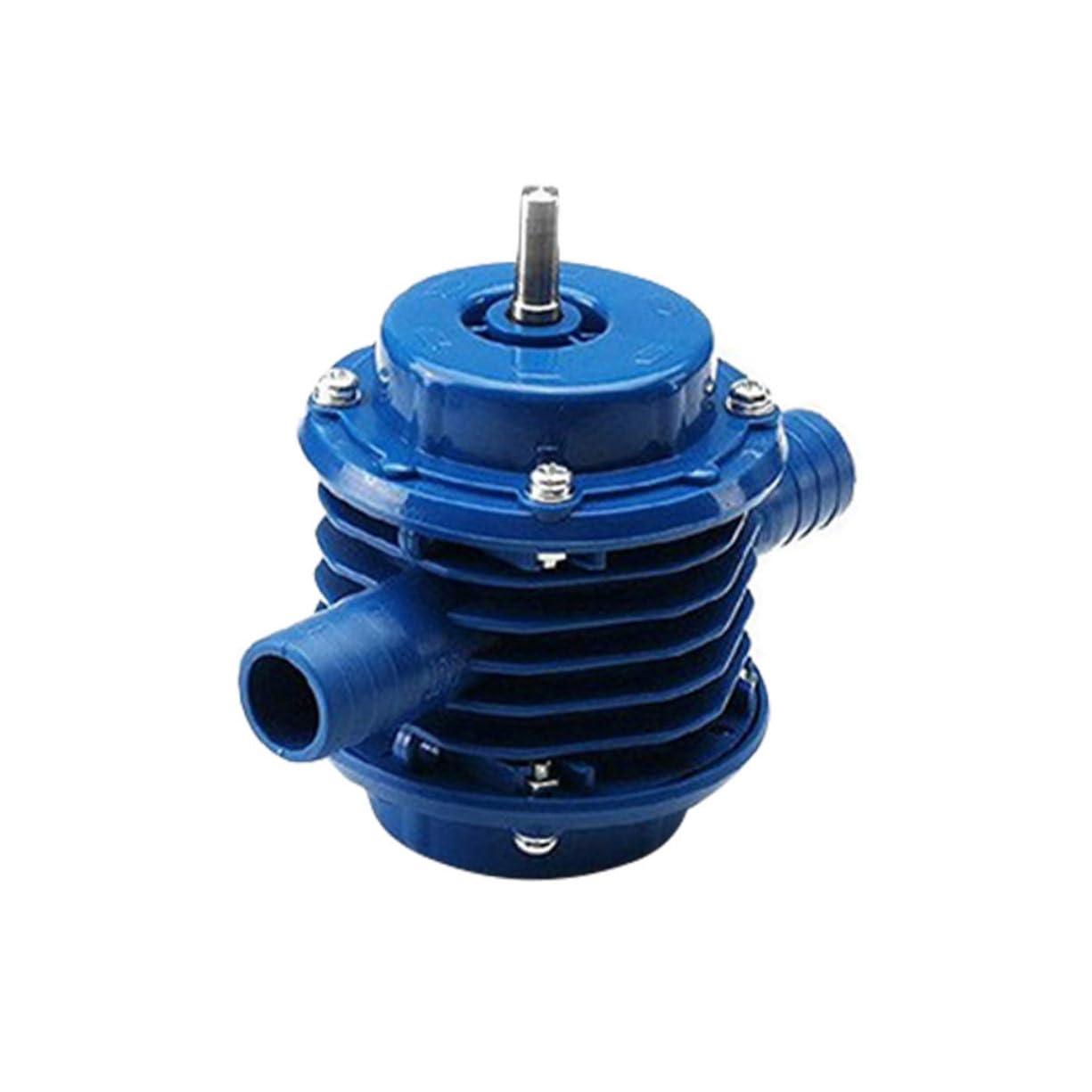 Kleiner Wasserpumpe für Handbohrmaschine, Blau, Selbstansaugend
