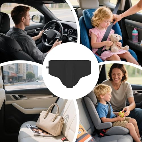Sitzgurte für Auto, Schulterpositionierer für Fahrzeuge | aus Kunstleder für Familienreisen und Pendler