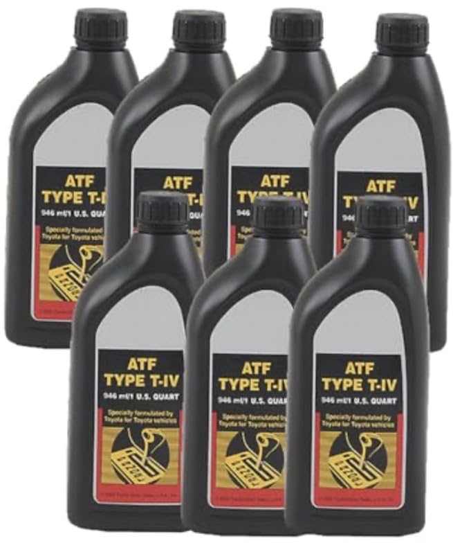 Genuine OEM Set of 7 Quarts ATF Auto Transmission Fluid T-IV for Toyota Lexus. 00279-000T4-01