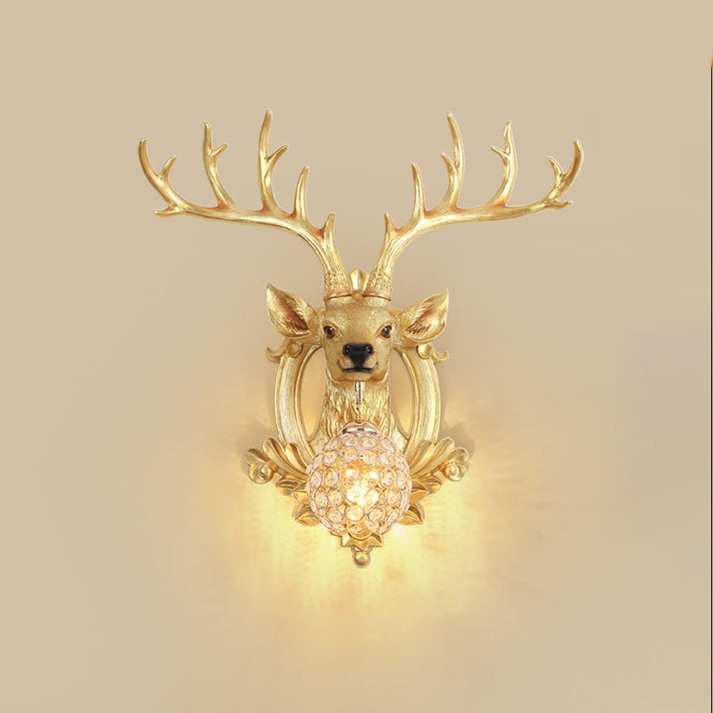ZXKYZR8 Wandkandelaars Verlichting Sika Deer Head Design Wandkandelaars ZXKYZR8 Wandkandelaars Verlichting Sika Deer Head Design Wandkandelaars