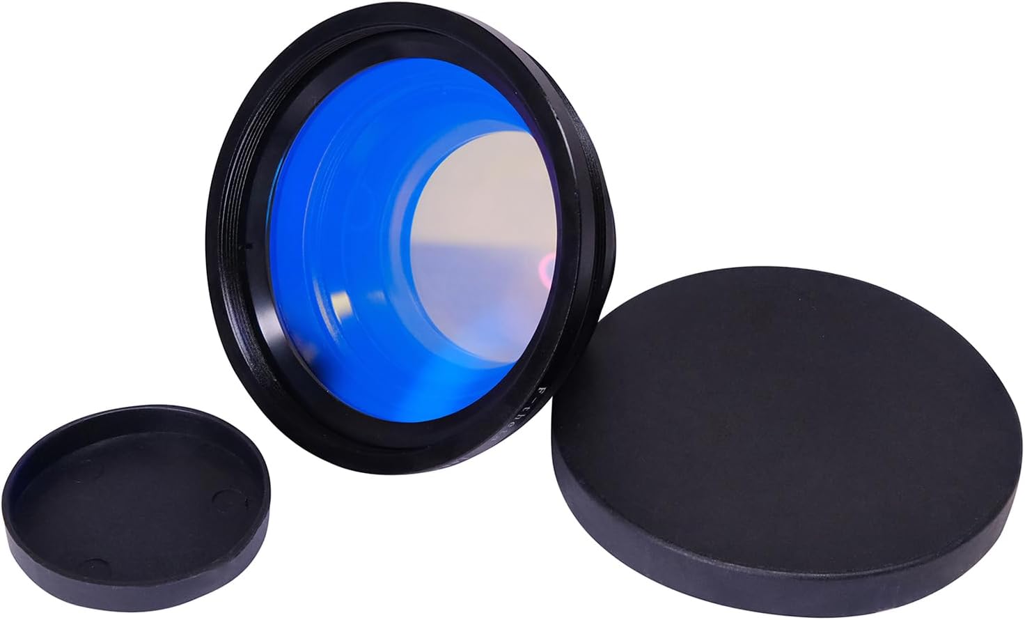 300x300mm F-Theta Lens for 1064nm Fiber Laser, 420mm Focal Length Scanning Lens for Metal Marking Engraving, M85 Thread Compatible with 20W 30W 50W 60W Laser Machines