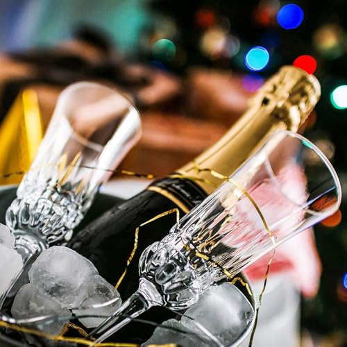 Copas de champán de 180 ml para aniversarios y bodas 4