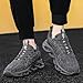 HOMASS Men's Tennis Breathable Walking Shoes Ultra Lightweight Casual Sport Gym Fashion Sneakers (Grey,13)