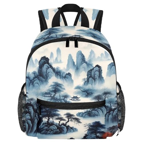 Sac à dos motif paysage chinois, le cadeau idéal pour la rentrée