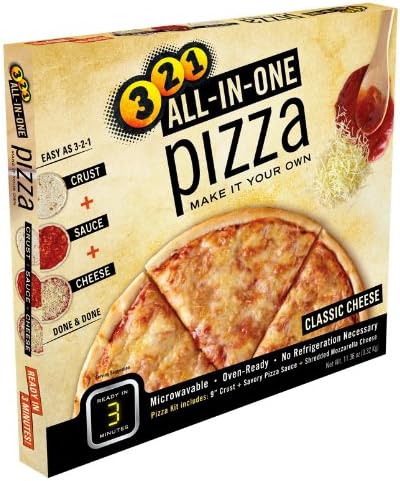 321 Kitchen 3-2-1 All-In-One Pizza, 11.36 Ounce
