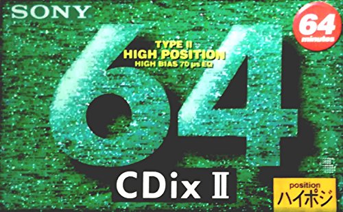 SONY �J�Z�b�g�e�[�v CDix II 64�� �n�C�|�W C-64CDX2B