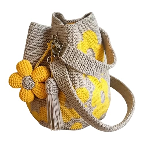 Sac à bandoulière en crochet léger pour emporter vos affaires partout sans encombre