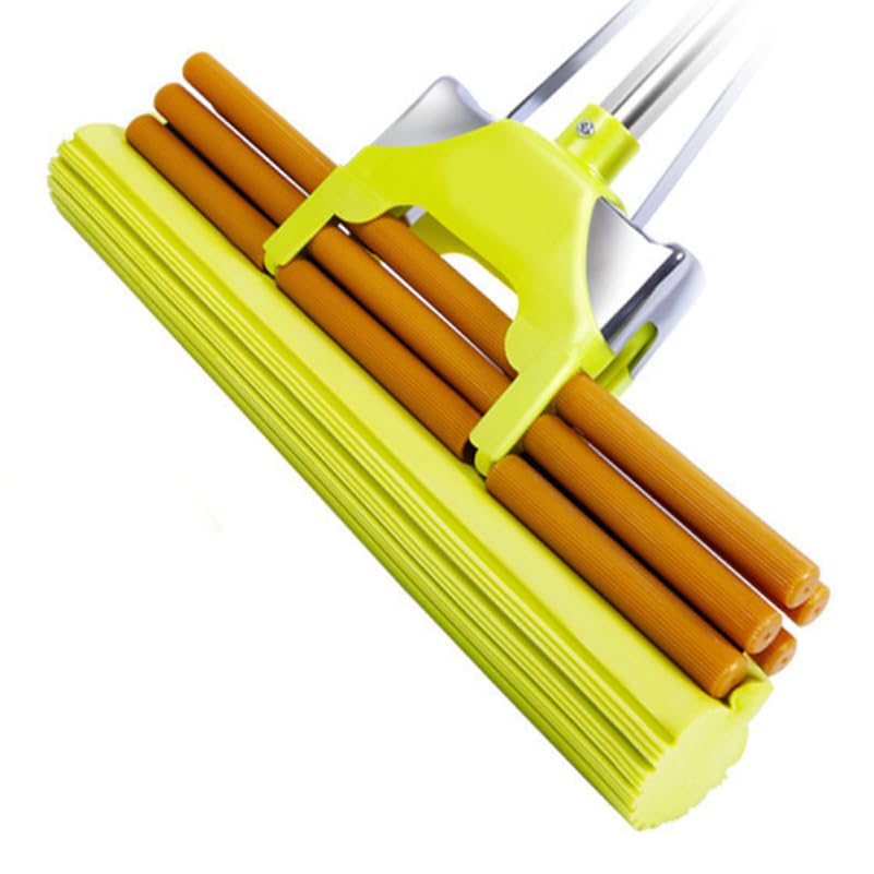 Tête de balai à franges Amosfun lot de 2 recharges absorbantes en cellulose - 3